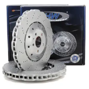 SHW Bremsscheiben Satz f&uuml;r AUDI RS6 C7 RS7 4G PR-1LM/1LX 560/605 PS vorne 4G0615301AH