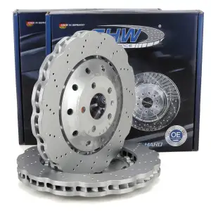 SHW Bremsscheiben Satz f&uuml;r AUDI RSQ3 8U 310/340/367 PS PR-1LA/1ZT vorne 8U0615301B