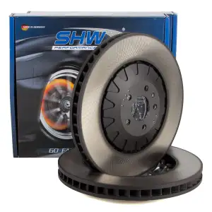 SHW Bremsscheiben f&uuml;r AUDI A6 S6 C8 A7 4K A8 S8 4N Q7 SQ7 4M VW Touareg vorne 4M0615301BF