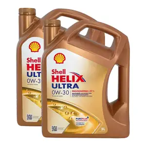 10L 10 Liter SHELL Motor&ouml;l &Ouml;l HELIX ULTRA Professional AV-L 0W30 f&uuml;r VW 504.00/507.00