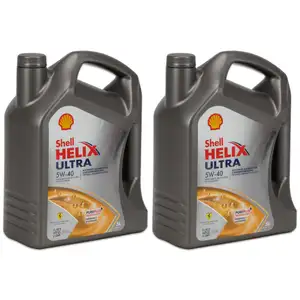 10L 10 Liter SHELL HELIX ULTRA 5W-40 Motor&ouml;l f&uuml;r BMW LL-01 MB 226/229.5 VW 502/505.00