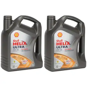 10L 10 Liter SHELL HELIX ULTRA ECT MULTI 5W30 Motor&ouml;l f&uuml;r BMW LL-04 229.51/52 504/507.00