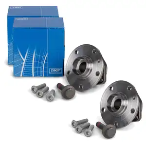 2x SKF VKBA6556 Radnabe f&uuml;r VW Golf 5 6 7 8 Passat B8 Tiguan AUDI A3 Q2 Q3 TT vorne/hinten