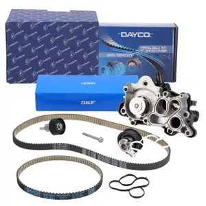 SKF Zahnriemensatz + PIERBURG Wasserpumpe f&uuml;r VW Golf 7 Polo 5 AUDI A1 8X A3 8V 1.4 TSI