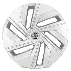 1x Radzierblende Radkappe Radblende 18 Zoll für SKODA Enyaq Kodiaq BRILLANTCHROM 5LA601147