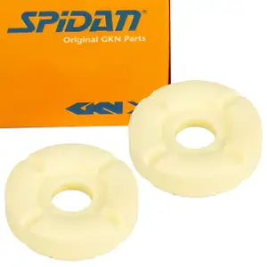 2x SPIDAN 410497 Federbeinst&uuml;tzlager f&uuml;r BMW 5er E60 X5 E70 X6 E71 vorne unten 31336776389