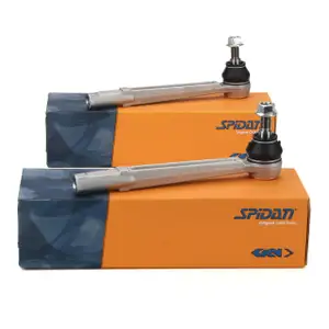 2x SPIDAN Spurstangenkopf für PORSCHE 996 997 991 718 Boxster Cayman 986 987 981 982 vorne