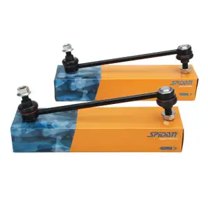 2x SPIDAN Koppelstange f&uuml;r OPEL Corsa C Meriva A Tigra B Vectra B SAAB 9-5 vorne