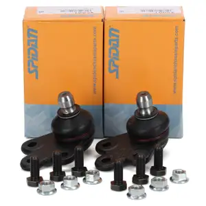 2x SPIDAN 45001 Traggelenk F&uuml;hrungsgelenk f&uuml;r TESLA Model S 5YJS Vorderachse oben