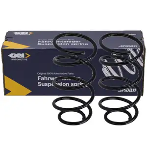 2x SPIDAN Fahrwerksfeder Spiralfeder f&uuml;r VOLVO V40 525 526 VIN bis: 133113 vorne 31406811