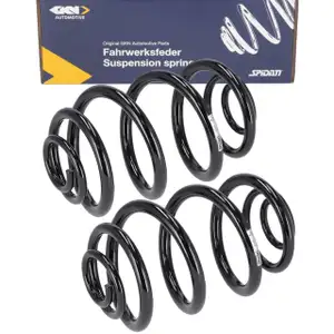 2x SPIDAN Fahrwerksfeder Schraubenfeder f&uuml;r OPEL Mokka / X CHEVROLET Trax hinten 95107104