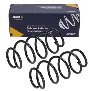 2x SPIDAN Fahrwerksfeder f&uuml;r VW Golf 5 6 Beetle Jetta 3 4 AUDI A3 8P SKODA Octavia 2 vorne