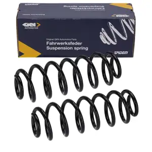 2x SPIDAN 56677 Fahrwerksfeder f&uuml;r VW Touran 1T Eos 1SKODA Superb 2 3T4 hinten 1K0511115DF