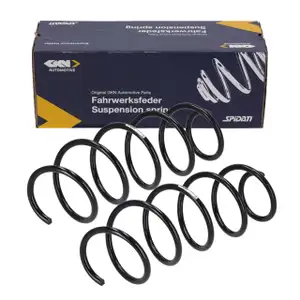 2x SPIDAN Fahrwerksfeder f&uuml;r MERCEDES-BENZ A-Klasse W169 B-Klasse W245 vorne 1693212404