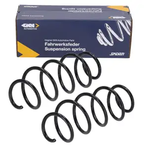 2x SPIDAN Fahrwerksfeder f&uuml;r VW Golf 5 6 Jetta 4 Beetle AUDI A3 8P SKODA Octavia 2 vorne