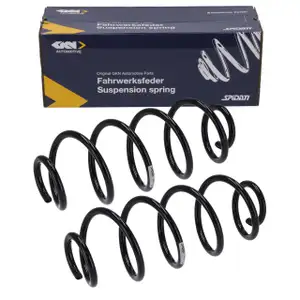 2x SPIDAN 86330 Fahrwerksfeder f&uuml;r PEUGEOT 207 CC/SW 1.6 16V/HDi hinten 5102.S6