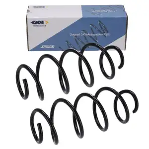 2x SPIDAN 87847 Fahrwerksfeder Schraubenfeder f&uuml;r AUDI 8U 2.0 TFSI/TDI vorne 5N0411105AH