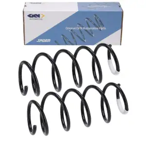 2x SPIDAN Fahrwerksfeder f&uuml;r FORD Fiesta 6 MK6 1.25 1.4/LPG 1.6 bis 11.2012 vorne 1528122