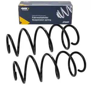2x SPIDAN Fahrwerksfeder f&uuml;r VW Polo 5 SEAT Ibiza 4 SKODA 1.0/1.2 TSI vorne 6R0411105A