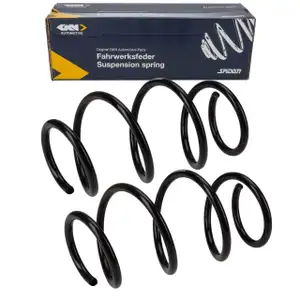 2x SPIDAN 88919 Fahrwerksfeder f&uuml;r BMW 2er F45 F46 X1 mit Standard Fahrwerk Vorderachse