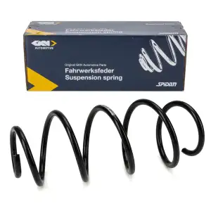 SPIDAN Fahrwerksfeder f&uuml;r VW Polo 5 SEAT Ibiza 4 SKODA Rapid 1.0/1.2 TSI vorne 6R0411105A