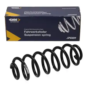 SPIDAN 86490 Fahrwerksfeder Feder f&uuml;r VW Passat B6 B7 Tiguan I 5N hinten 3C0511115BJ
