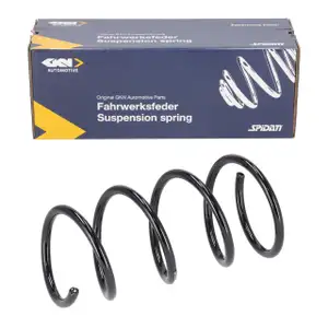SPIDAN 86543 Fahrwerksfeder Schraubenfeder f&uuml;r RENAULT Twingo 2 Vorderachse 8200948652