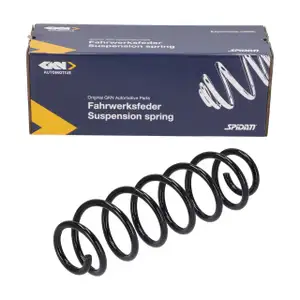 SPIDAN 87625 Fahrwerksfeder Schraubenfeder f&uuml;r VW Golf 7 8 Hinterachse 5Q0511121AB
