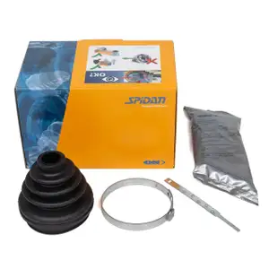 SPIDAN Achsmanschette Satz für PORSCHE 911 996 997 3.4-3.8 vorne radseitig 99634929100
