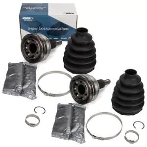 2x SPIDAN 36530 Gelenksatz Antriebswelle f&uuml;r VW Caddy 3 Crafter SX SY SZ vorne radseitig