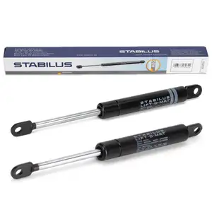 2x STABILUS Gasdruckd&auml;mpfer H&ouml;hen + Lehnen Sitzverstellung f&uuml;r BMW 3er E30 Limo/Cabrio