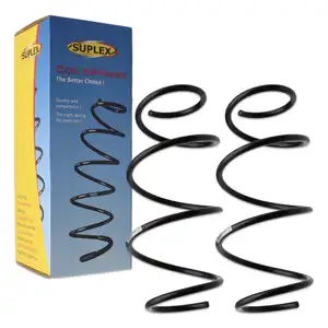 2x SUPLEX Fahrwerksfeder f&uuml;r SMART ForFour 453 RENAULT Twingo 3 mit Schiebedach vorne