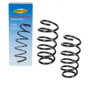 2x SUPLEX 23493 Fahrwerksfeder f&uuml;r OPEL Meriva B 1.4 140 PS vorne 13335538/93168587
