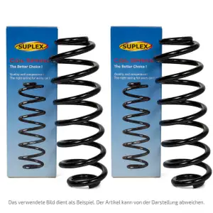 2x SUPLEX 27227 Fahrwerksfeder f&uuml;r RENAULT Clio 3 Modus 01.2008-07.2010 vorne 8200140543