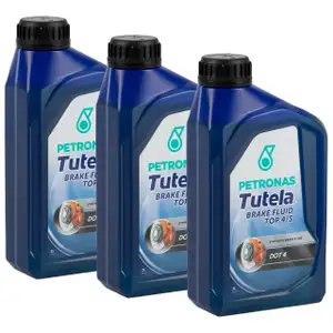 3L 3 Liter PETRONAS TUTELA BRAKE FLUID TOP 4/S Bremsflüssigkeit DOT 4 LV