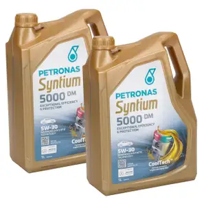 10L 10 Liter PETRONAS Syntium 5000 DM 5W-30 Motor&ouml;l &Ouml;l f&uuml;r BMW LL-04 229.51/52 505.00/01