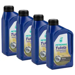 4L 4 Liter PETRONAS TUTELA TRANSMISSION TECHNYX 75W-85 Schaltgetriebeöl API GL-4 PLUS