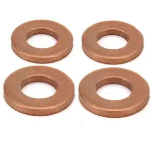 4x Dichtring Einspritzd&uuml;se f&uuml;r CITROEN FIAT FORD PEUGEOT 2.2 DIESEL & 2.4 DIESEL