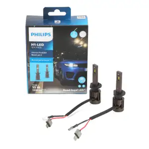 2x PHILIPS Ultinon Pro6000 Boost H1 LED Gen2 mit Stra&szlig;enzulassung 12V 5800K