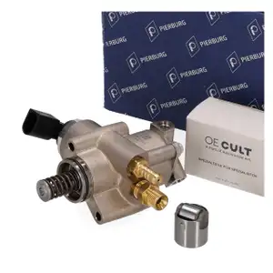 PIERBURG Hochdruckpumpe + OE-Cult St&ouml;&szlig;el f&uuml;r VW Golf 5 GTI Passat B6 A3 8P TT 8J 2.0 TFSI