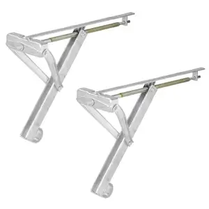 2x 800kg PROPLUS 361505 Ausdrehstütze Stützfuß Steckstütze Wohnwagen Kurbelstützen