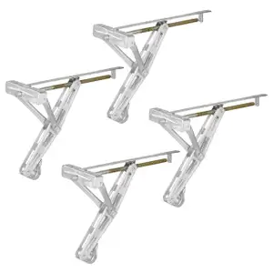 4x 1100kg PROPLUS 361506 Ausdrehstütze Stützfuß Steckstütze Wohnwagen Kurbelstützen