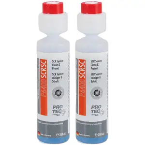 2x 250ml PROTEC P6400 SCR- Systemreiniger & Schutz Harnstoffeinspritzung Additiv