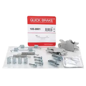 Federn + Spreizschloss Satz Bremsbacken für BMW E81-88 E90-93 F30/31 F32/36 Z4 E85 hinten