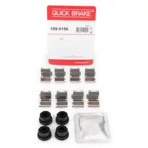 OJD Zubeh&ouml;rsatz Bremsbel&auml;ge f&uuml;r OPEL Corsa F PEUGEOT MERCEDES CITROEN TOYOTA MAZDA hinten