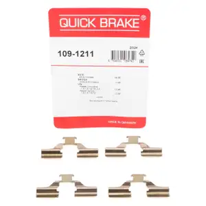 OJD Zubehörsatz Bremsbeläge für VW AUDI SEAT CITROEN PEUGEOT ALFA FIAT mit TRW Bremssystem