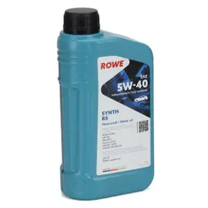 1L 1 Liter ROWE SYNTH RS 5W40 Motor&ouml;l &Ouml;l f&uuml;r MB 229.5 Porsche A40 PSA B712296 502/505.00