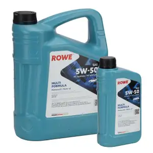 6L 6 Liter ROWE MULTI FORMULA 5W-50 Motor&ouml;l &Ouml;l ACEA C3 API SN f&uuml;r BMW LL-04 VW 505/505.01