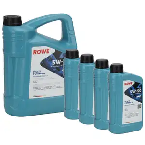 9L 9 Liter ROWE MULTI FORMULA 5W-50 Motor&ouml;l &Ouml;l ACEA C3 API SN f&uuml;r BMW LL-04 VW 505/505.01