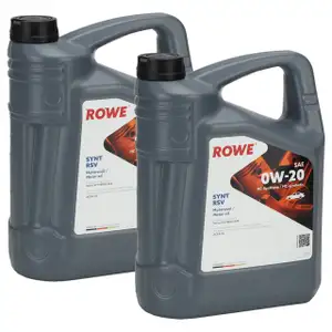 10L 10 Liter ROWE SYNT RS C5 0W-20 0W20 Motor&ouml;l BMW LL-17 FE+ MB 229.71/72 OV0401547-A20